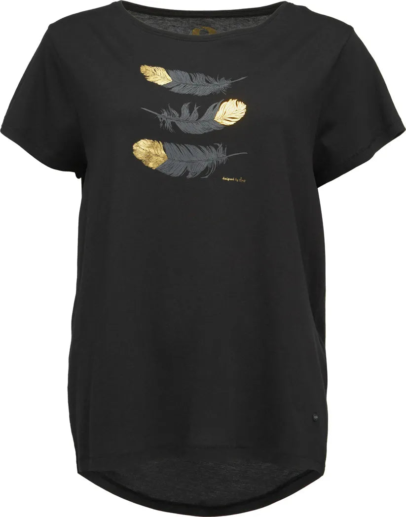 Women's T-shirt Loap Asika Blk Black
