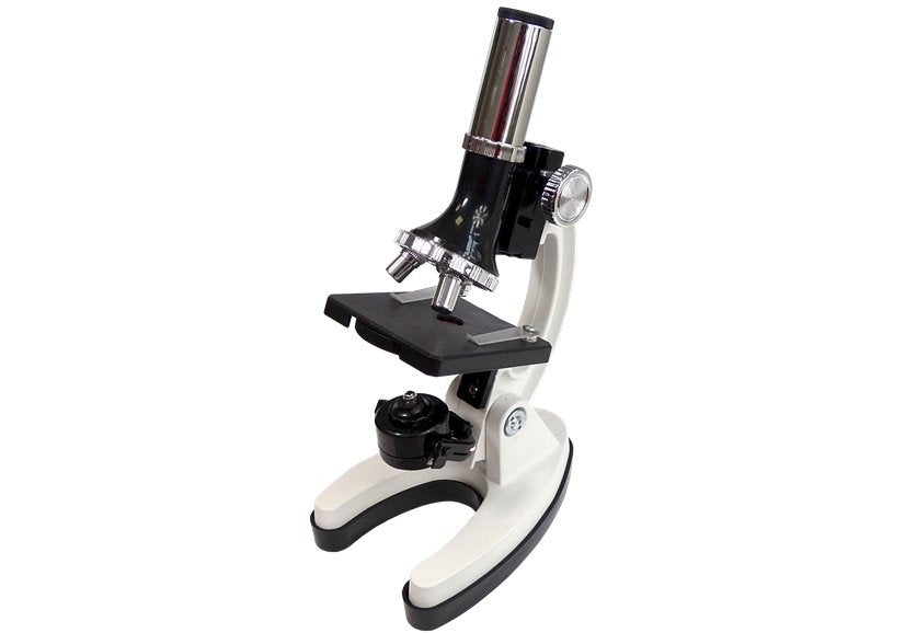Children's Microscope In A Carrying Case Educational Scientist 28 Elements 300x 600x 1200x