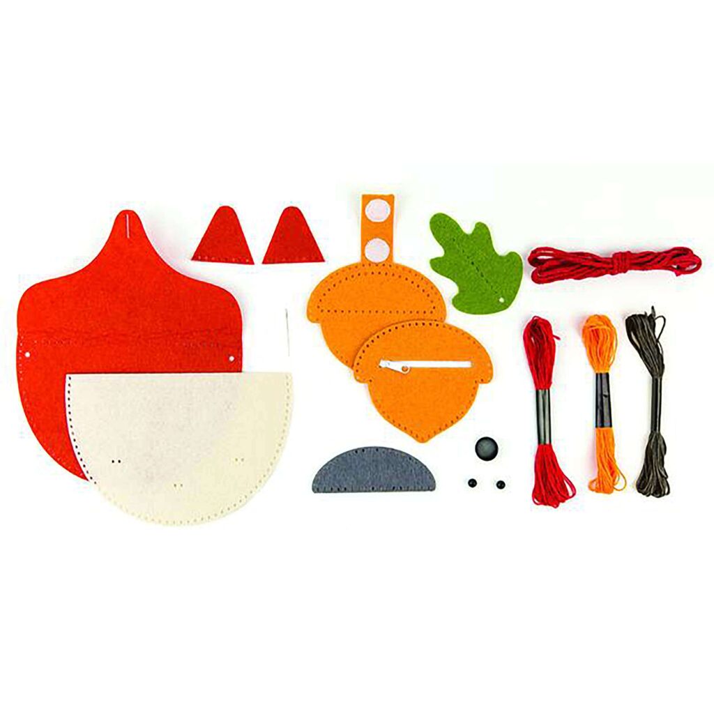 Petit Collage Sew A Fox Purse
