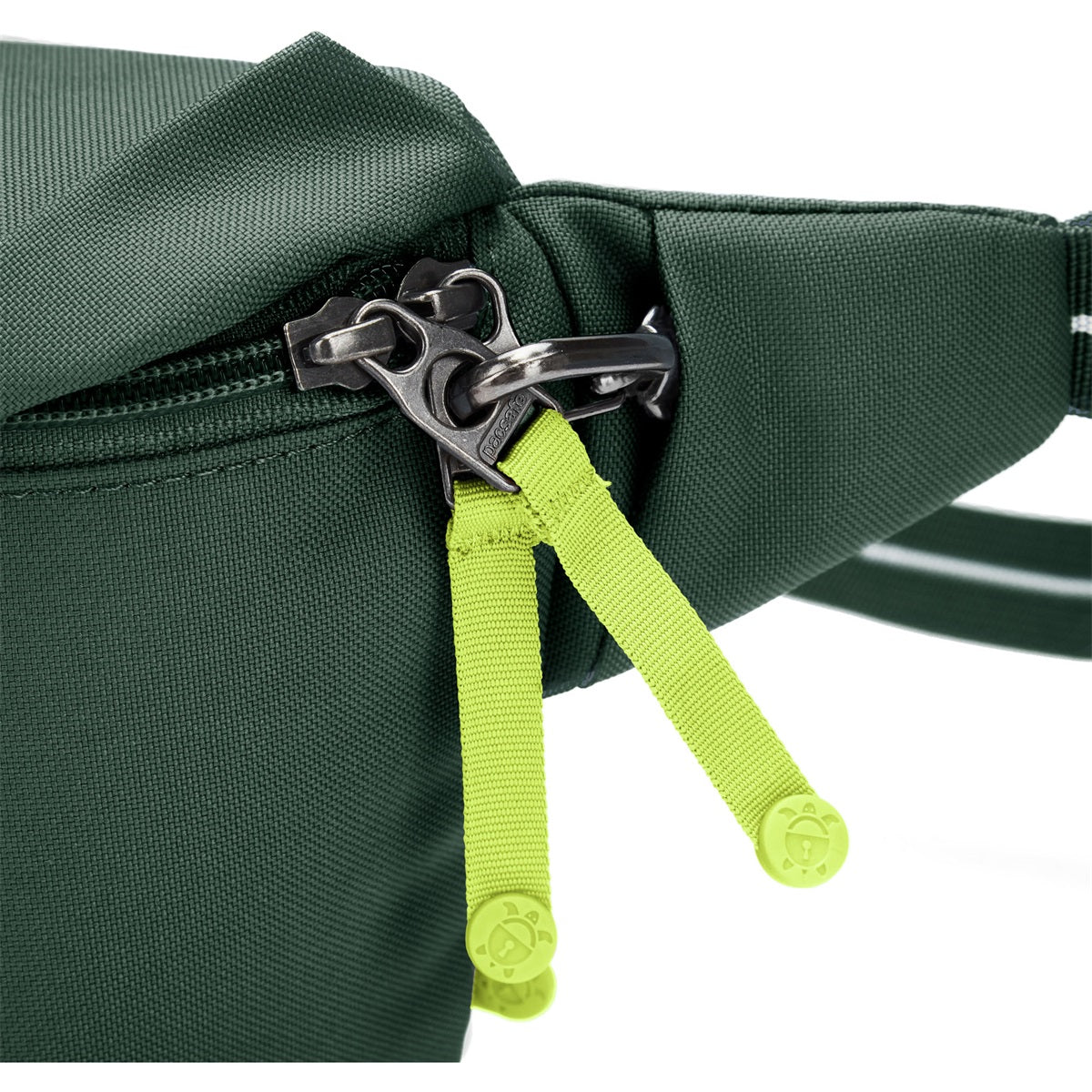 Pacsafe Go Sling Pack verde abete rosso