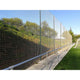Metal Post 6m For Net Protection Without Cans