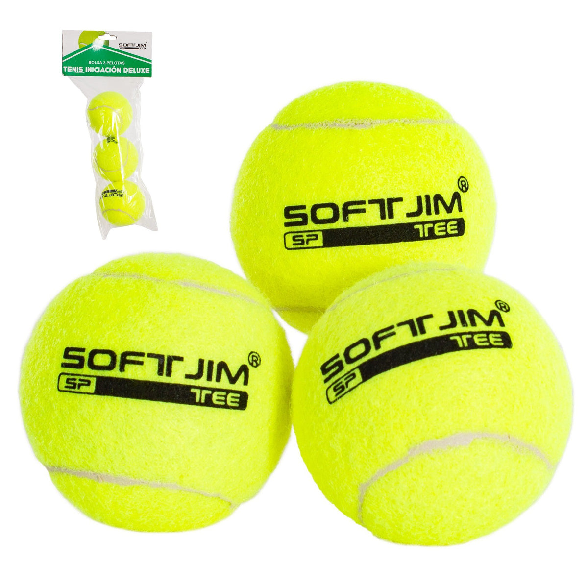 Taske 3 Balls Of Tennis Softee Initiation Deluxe