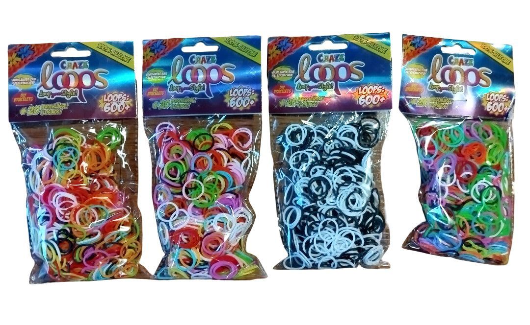 Loom Rubber Bands Craze 600 Pcs