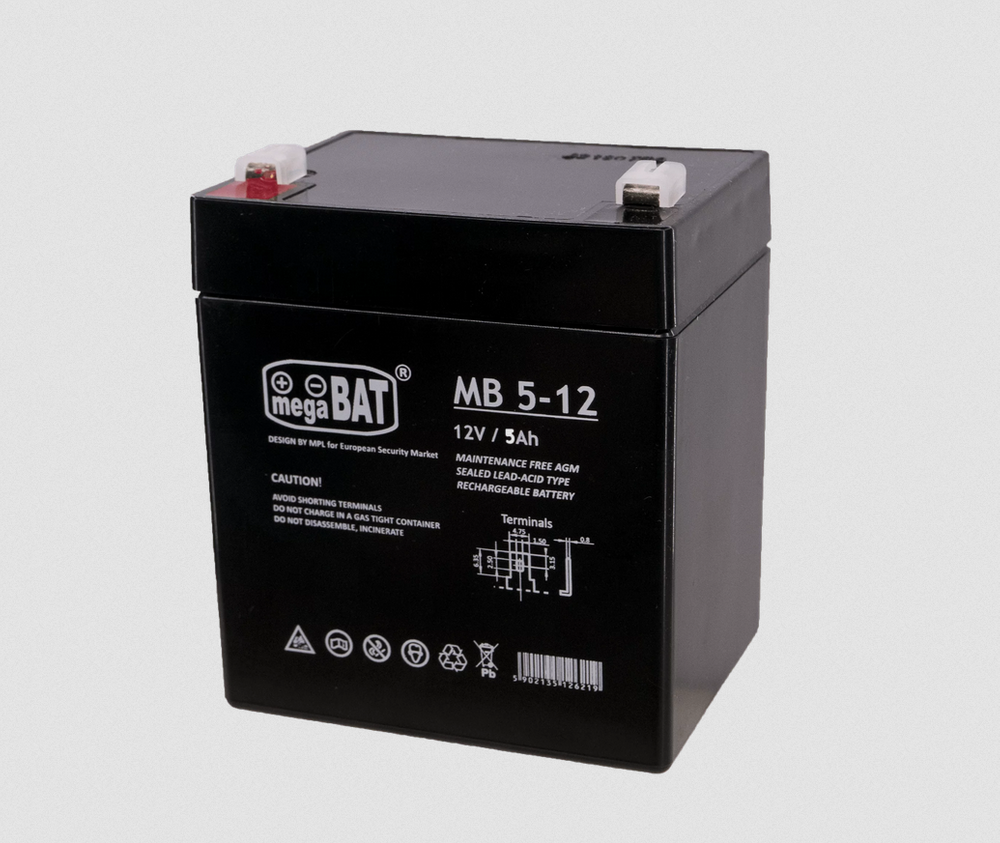 Agm Gel Battery For A Car For A 12v 5ah Battery