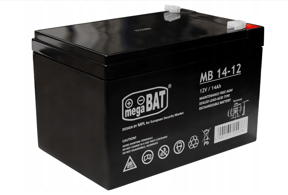 Agm Gel Battery For A Car For A 12v14ah Battery