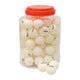 Jar 60 Balls Ping Pong Softee 40mm Naranja