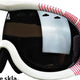 Maschera da sci Junior Sulov Passo Bianco-rosa Rosa