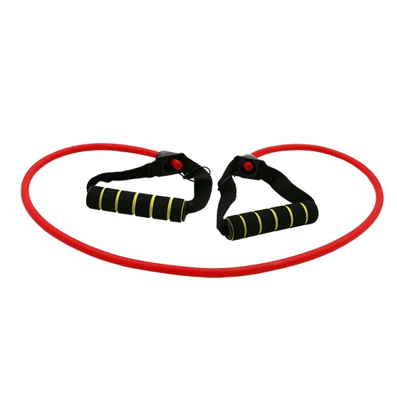 Mangos de tubo de resistencia Fitness Flex New Density Light Half Red