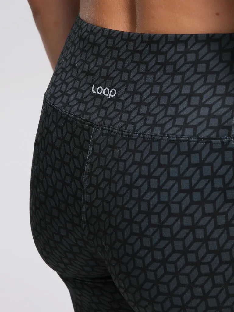 Woen's leggings loap irone black - M