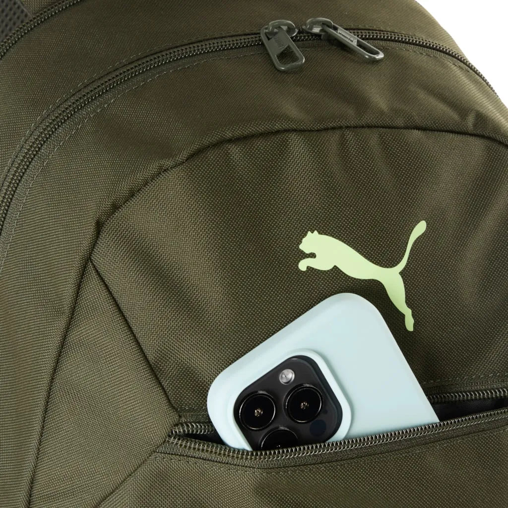Puma basic hátizsák zöld x