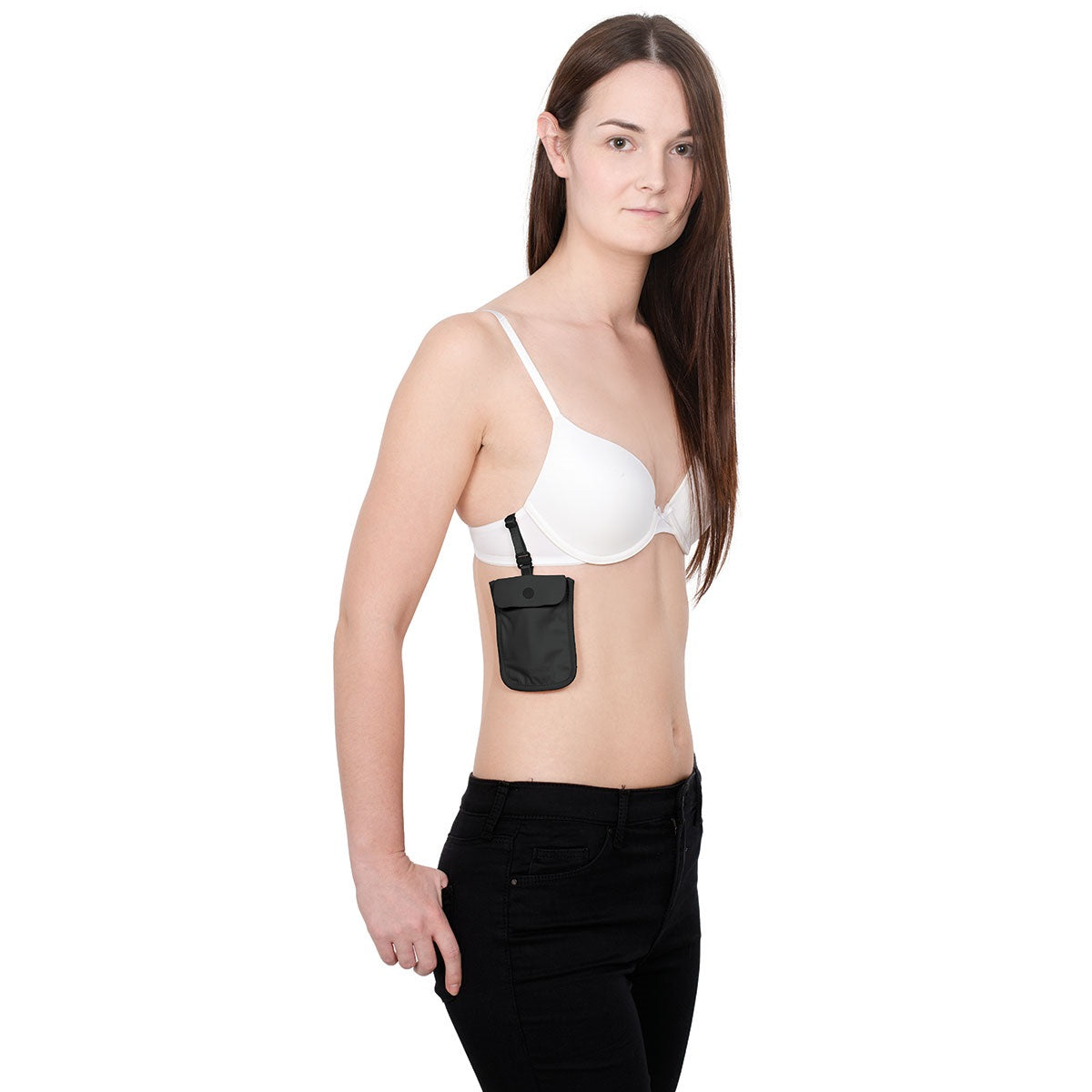 Pouzdro na podprsenku Pacsafe Coversafe S25 Black
