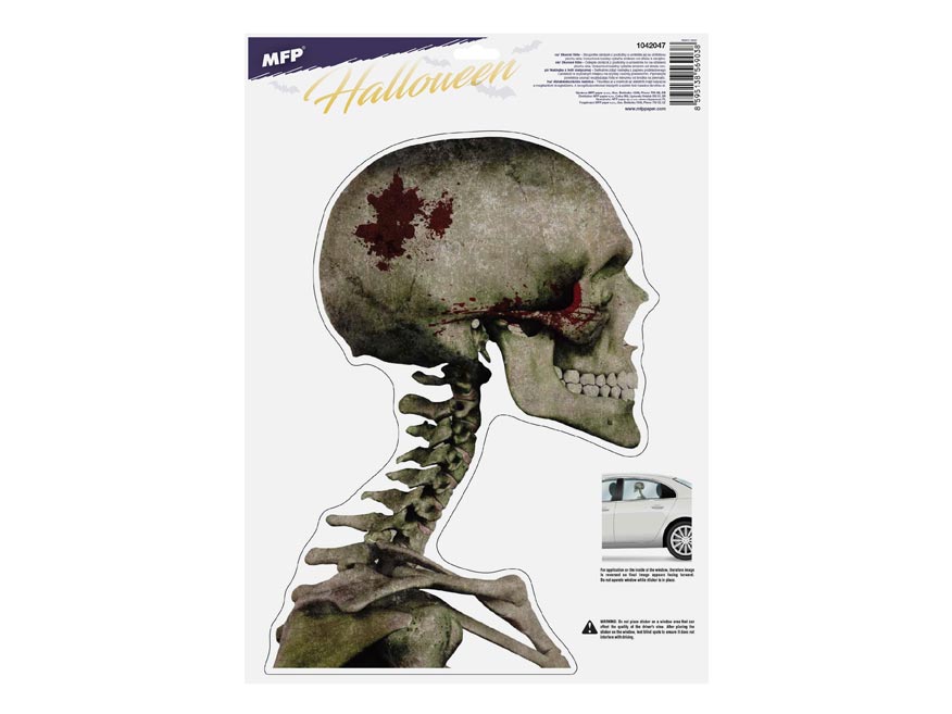 Halloweenska okenná fólia Wdh-610