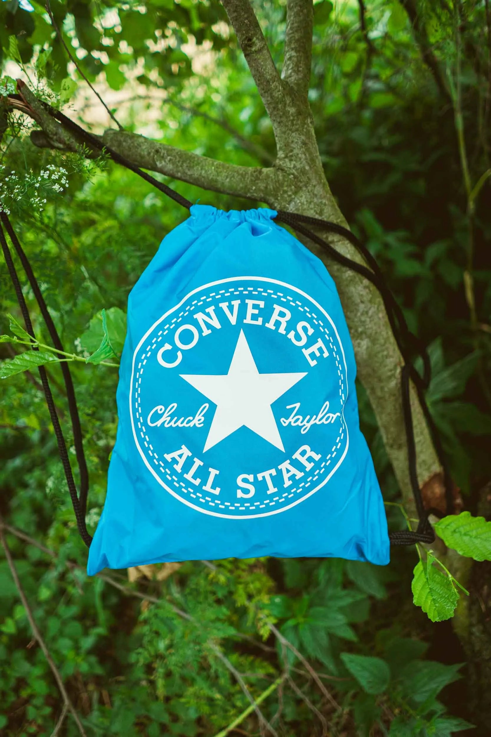 Gymtas Converse Flash Laser Blauw Blauw