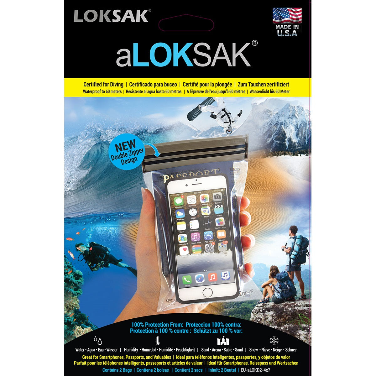Loksak A 4x7 (2 Pcs)