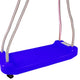 Plastic Garden Swing Navy Blue 5252
