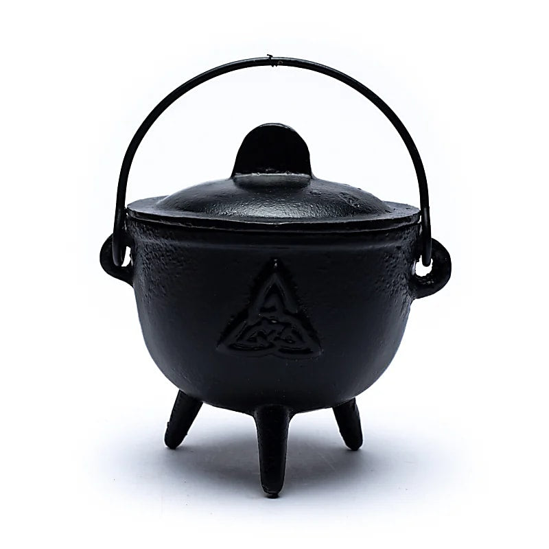 Cauldron Triquetra Symbol - 1080 G; Rozměr 12 x 9,5 cm
