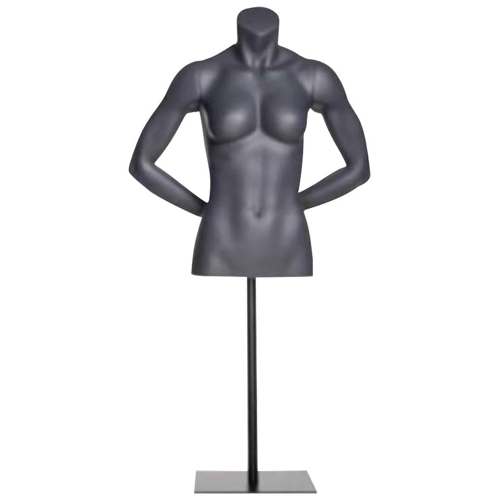 Mannequin Torse Féminin Noir