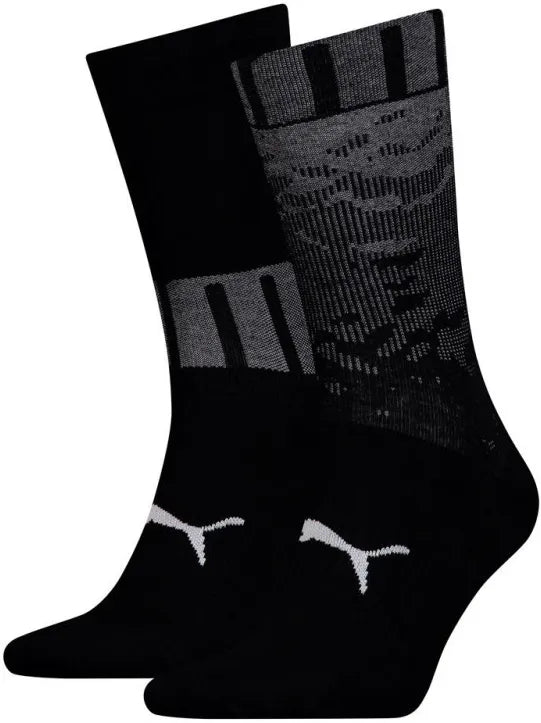 Puma Sock 2p fekete zokni 43-46