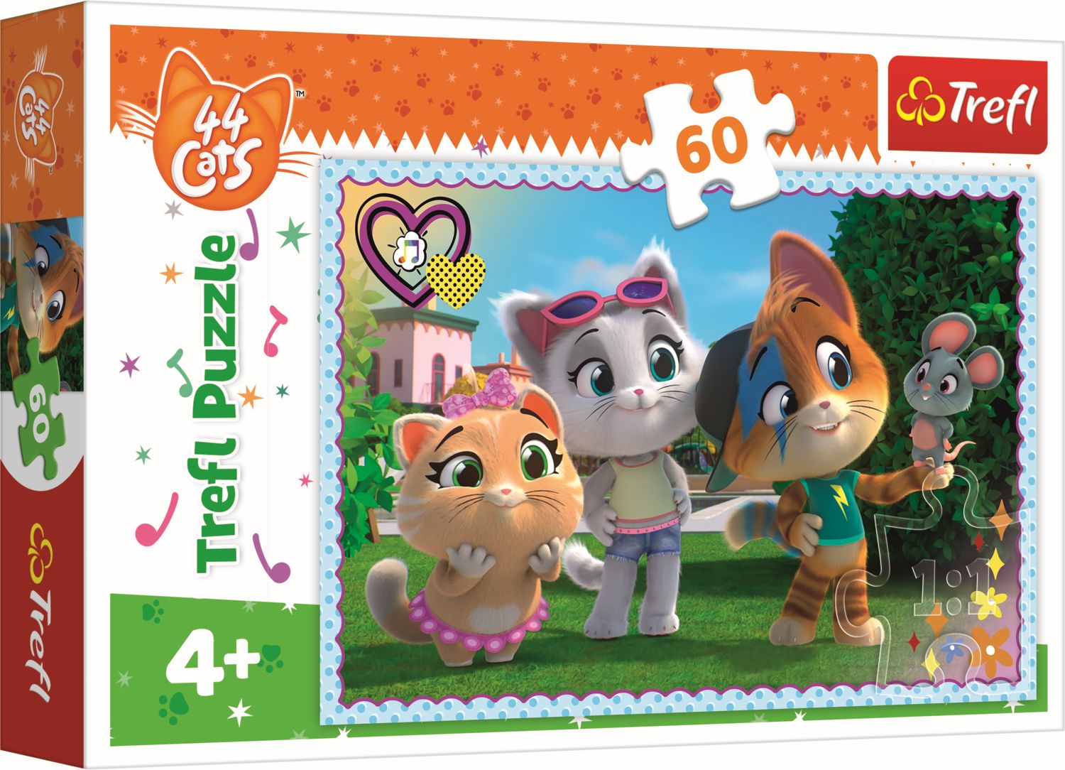 Trefl Puzzle 60 - Jogos com amigos