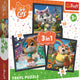 Trefl Puzzel 3in1 - Maak kennis met de schattige katten