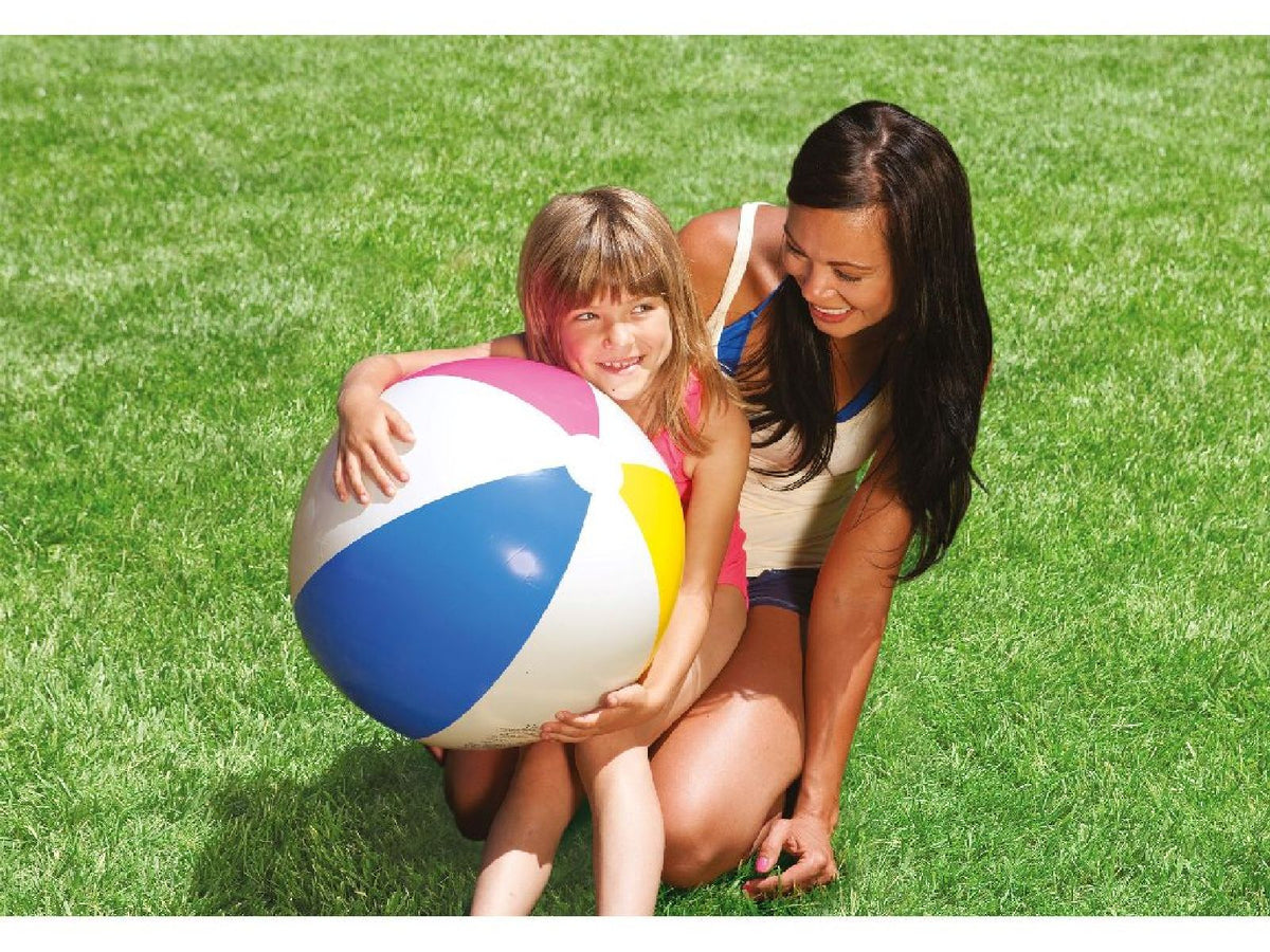 Nadmuchiwana piłka plażowa Intex Ø 61 cm | Trójkolorowy