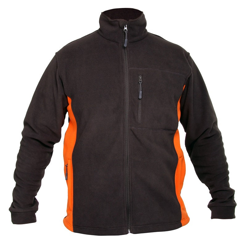 Polár dzseki Graphite And Orange 2xl Ce Lahti