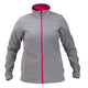 Ladies Fleece Jacket Grey And Pink  Xl  Ce Lahti