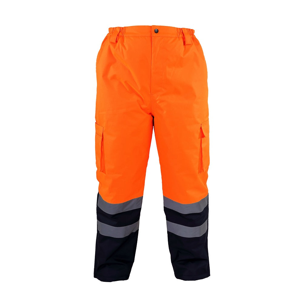 High Visibility Padded Pants Orange Xl  Ce Lahti