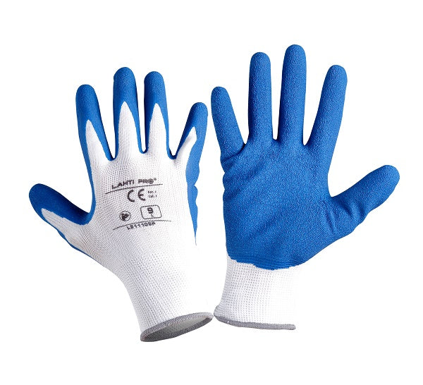 Guanti Lattice Navy-bianco L211109p 12 Paia 9 Ce Lahti