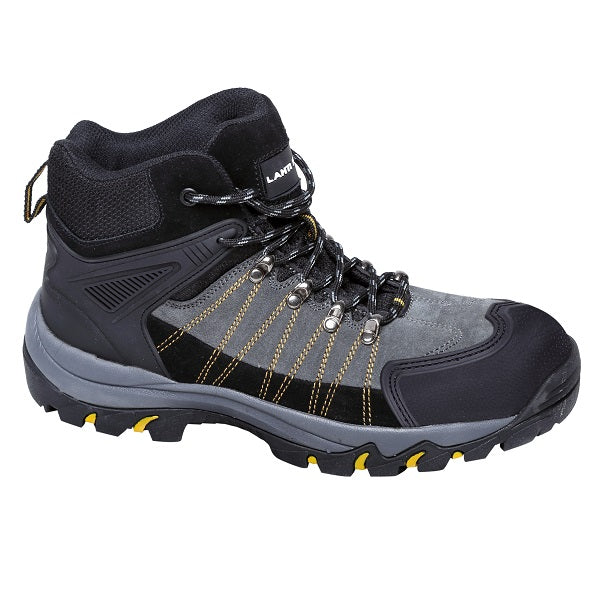 Scarpe Alla Caviglia Senza Puntale Grigio-nero-giallo O1sra 45 Ce Lahti