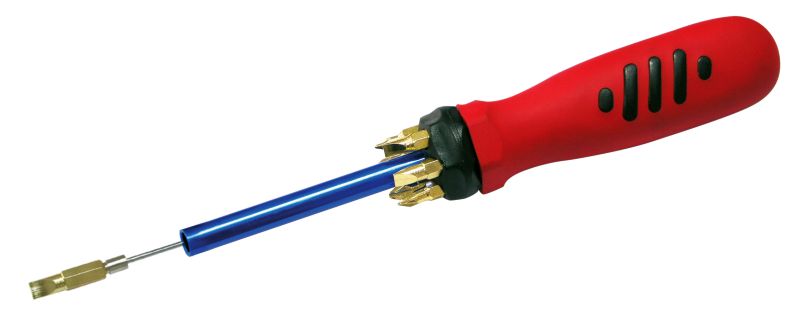 Screwdriver With Telescopic Holder 6 Bits