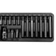 Set Punte 15 Pezzi 10 Mm Torx Sicurezza T20-t55 L=3075 Mm Proline