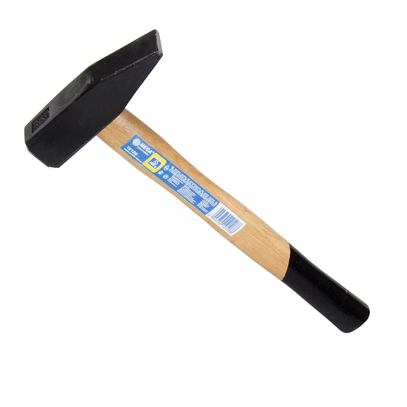 Martillo De Maquinista Con Mango De Madera 200g