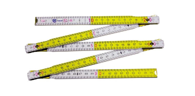 Wood Folding Ruler 1m Eg Iii Proline