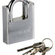Padlock Iarann Teilgthe Treisithe 50 Mm Proline Eochrach Crua Leictrí