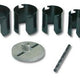 8 Stk Hulsavsæt 2 - 26-63 Mm Med Hulsavsplade Og Føringsbor 6 Mm. .