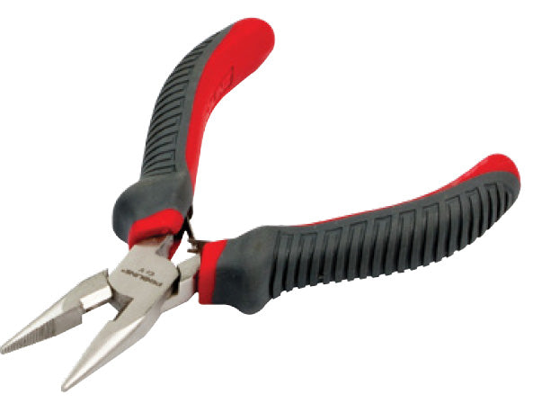 Long Nose Pliers 160 Mm Rounded Jaw Textured Grip Proline