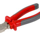 Diagonale zijsnijtang 180 mm matrijsgesmeed gehard satijnen afwerking heavy duty grijze kunststof en donkerblauwe rubberen handgreep Proline