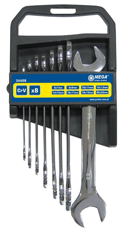 Open End Wrench Sets - Din 3110 Cv 67-1617 Mm 6 Pcs