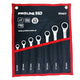Set Chiavi Combinate A Cricchetto 7 Pezzi 8-19 Mm 72 Denti Proline HD