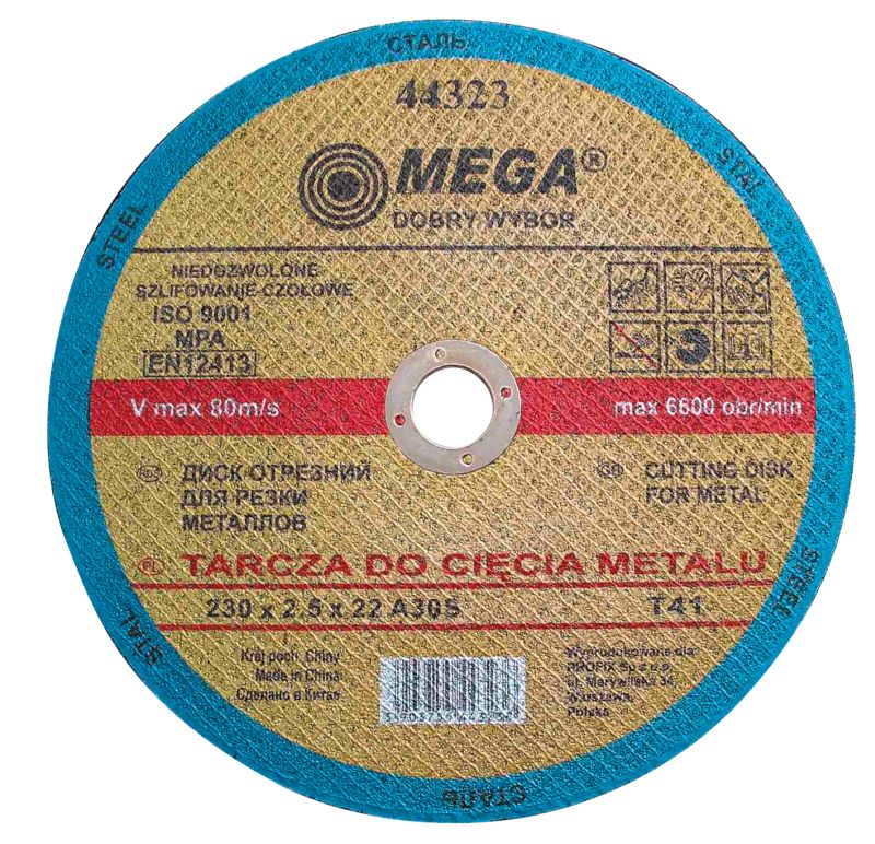 Diosca Gearrtha Do Mhiotal T41 18 0 X 2.5 X 22a30s Mega