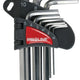 Hatlapfejű kulcskészlet 9 db Cv Steel 1.5; 2,0; 2,5; 3,0; 4,0; 5,0; 6,0; 8,0; 10,0 mm-es prolin