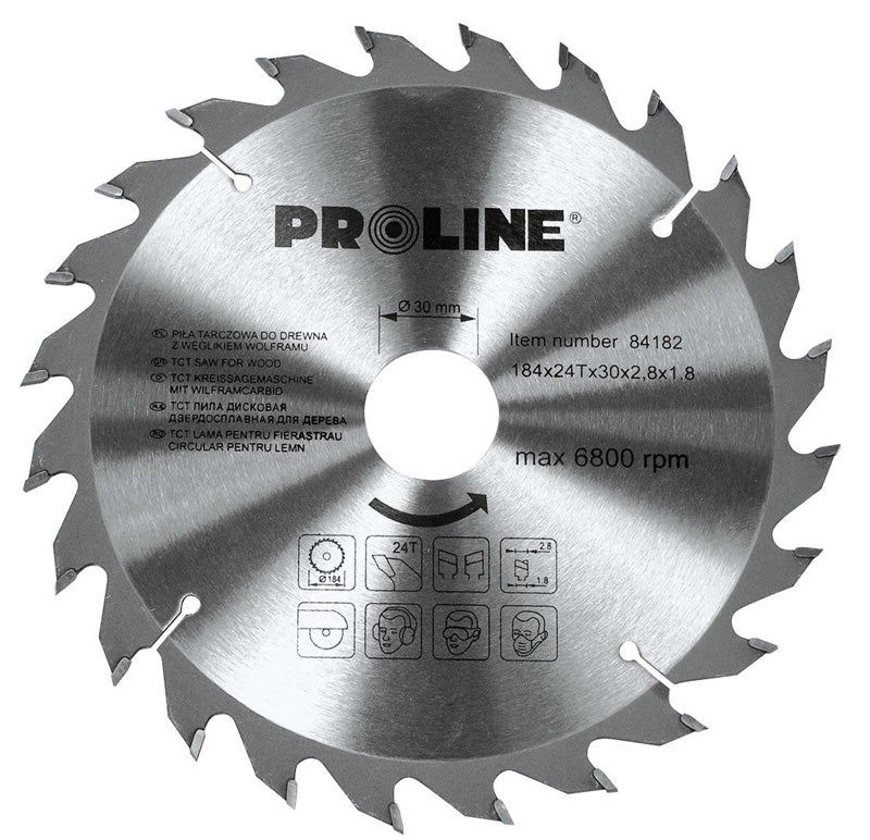 Циркуляр за дърво 184 48 Proline