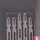 Saw Blades 5 Pack Hss Metal 50 X 75 Mm 21 Tpi 1.2 Mm B Proline