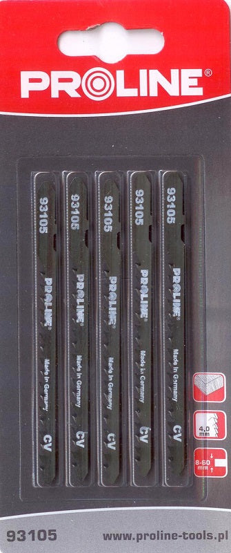 Båndsavklinge 75 Mm 100 Mm 6tpi 4,00 Mm Pakke med 5 Proline