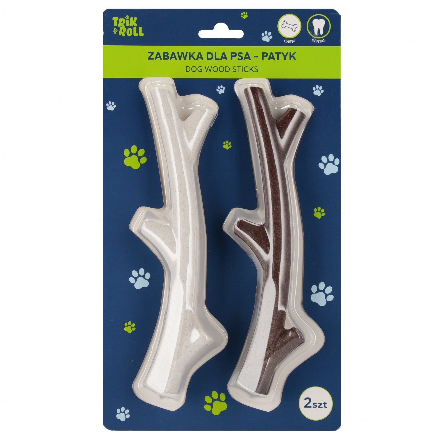Branche de jouet pour animaux de compagnie pour chiens lot de 2 pièces 20 Cm