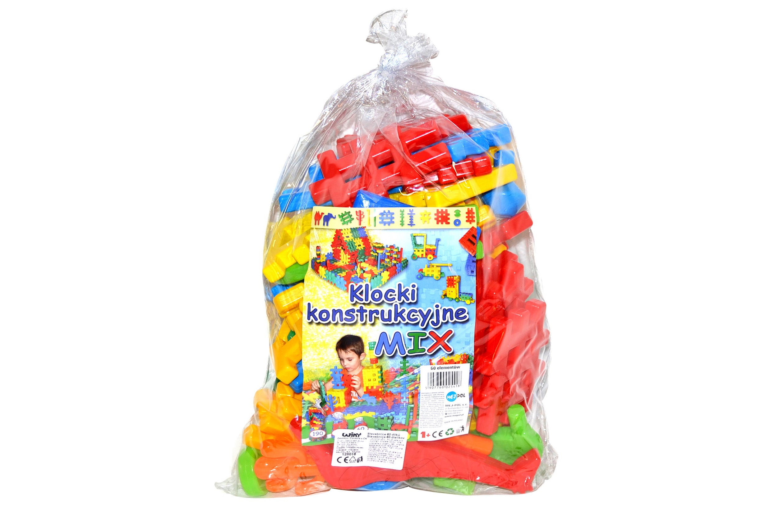 Plastic Construction Kit 60 Parts