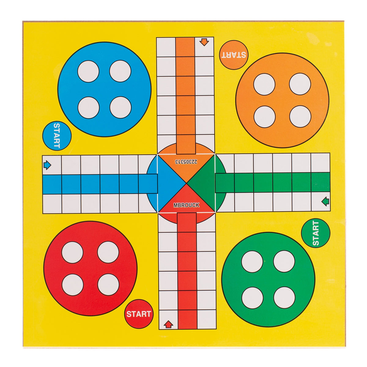 Jogo de tabuleiro Ludo-xadrez