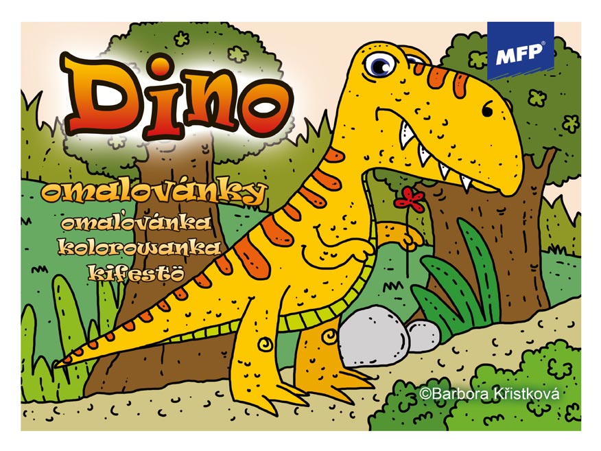 Mfp Dino omaľovánky
