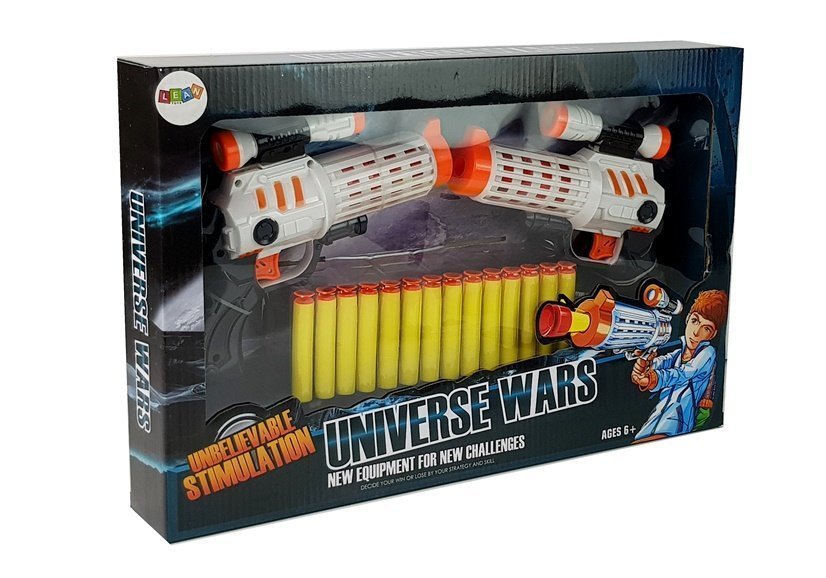 Set Of Guns + Foam Cartridges Suction Cups